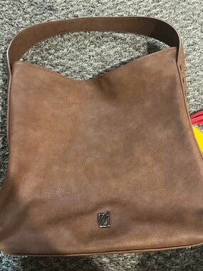 Classic Brown Leather Shoulder Bag